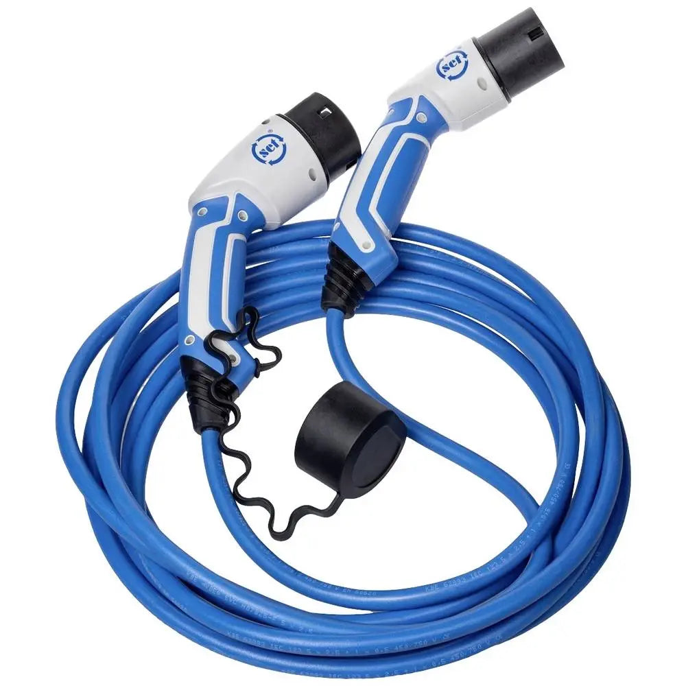 B-Ware Set Ladekabel Mode 3 E Mobility Kabel Typ 2 Elektrofahrzeug Hybridfahrzeuge 9.5 M
