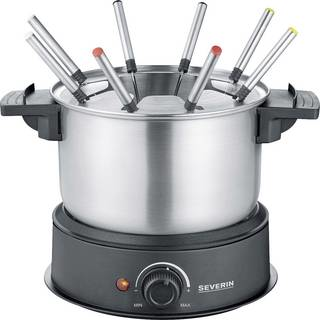 B-Ware Severin 2470 Fondue 1500 W Edelstahl Käsefondue Schokoladenfondue 1,4 Liter