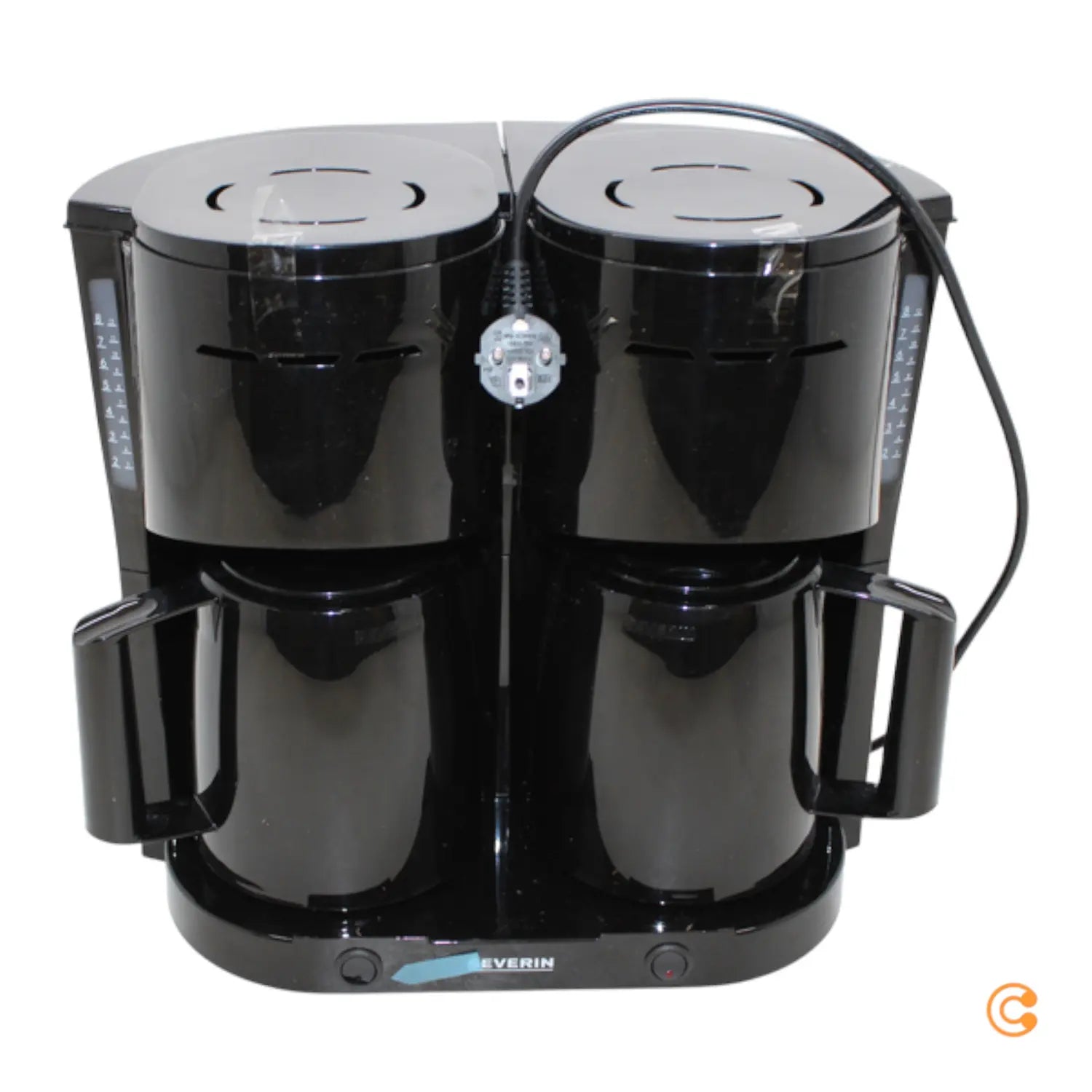 B-Ware Severin Kaffeemaschine Duo Filterkaffeemaschine 2 Thermokannen Siehe Text/F407