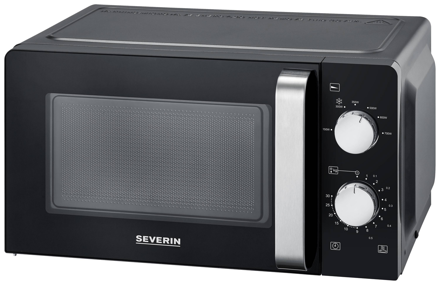 B-Ware Severin Mikrowelle 7886 6 Leistungsstufen Auftaufunktion 17 L 700 W 30 Min Timer