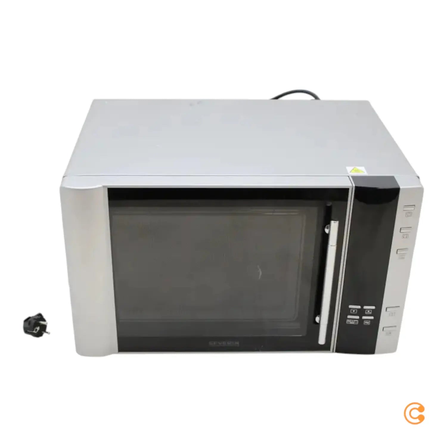 C-Ware Severin Mikrowelle Ofen Grill Silber Schwarz Heißluft 30 L Siehe Text/Foto