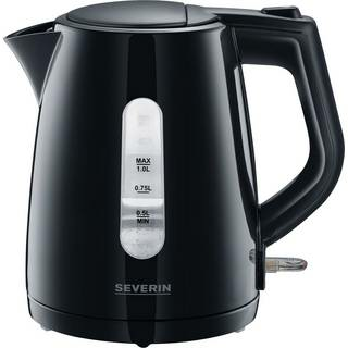 B-Ware Severin Wk 3410 Wasserkocher Teekocher Schnurlos 1 Liter 2200 W Schwarz