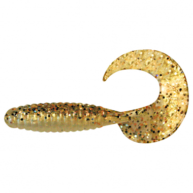 ShadXperts Twister Xtra Fat Grub 5,5 (Gold/Glitter)