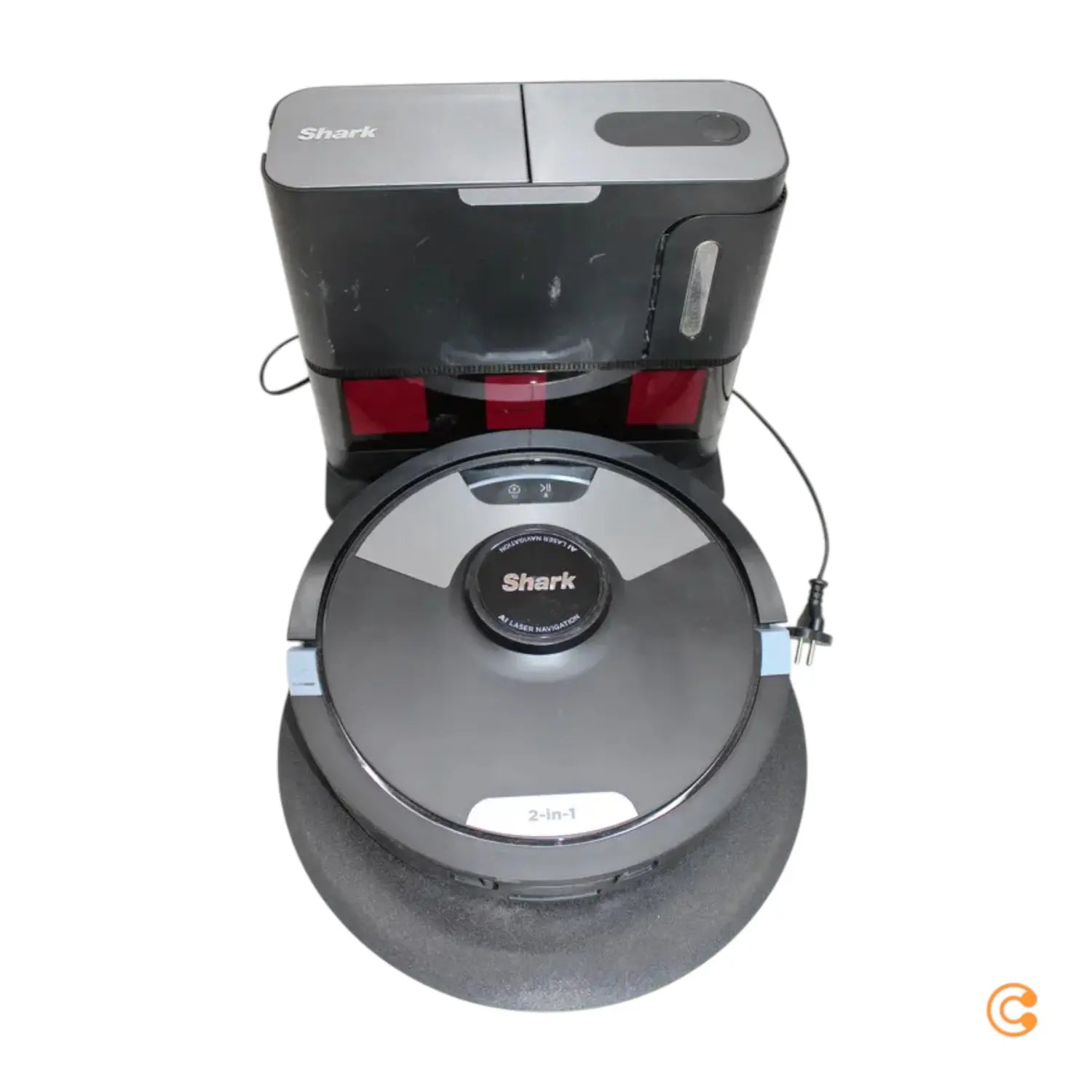 B-Ware Shark Rv2600 Wseu Saug Und Wischroboter Schwarz Roboter Sauggerät Wischgerät