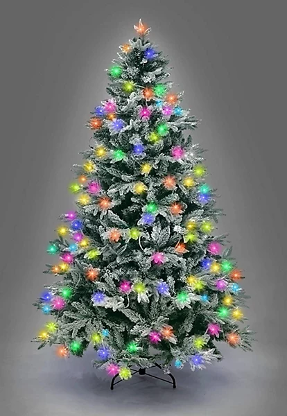 B-Ware Shatchi Christmas Künstlicher Tannenbaum Led Beleuchtung 1,5m Siehe Text/Foto