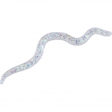 Shirasu Wiggle Worm (Crystal)