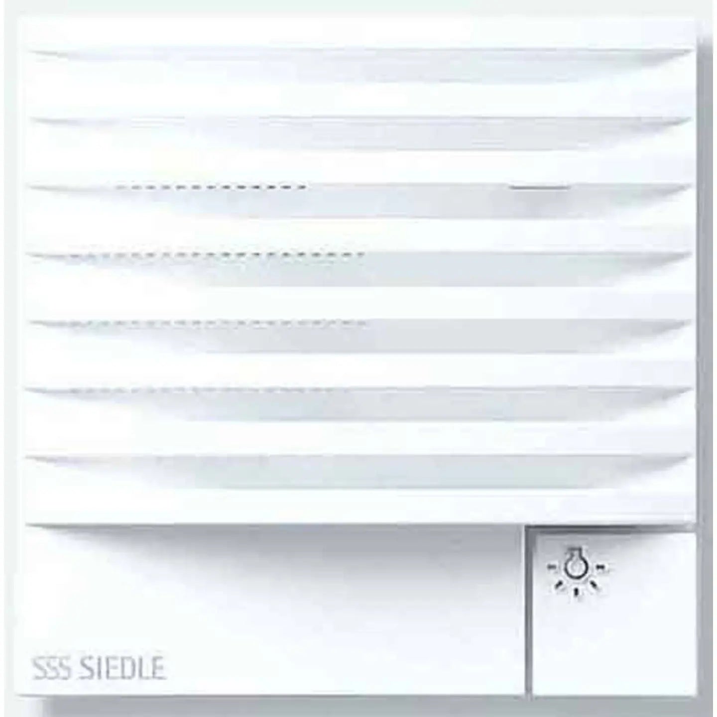 B-Ware Siedle Gegensprechanlage Türsprechanlage Funktionsmodul Lautsprecher Silber 99mm