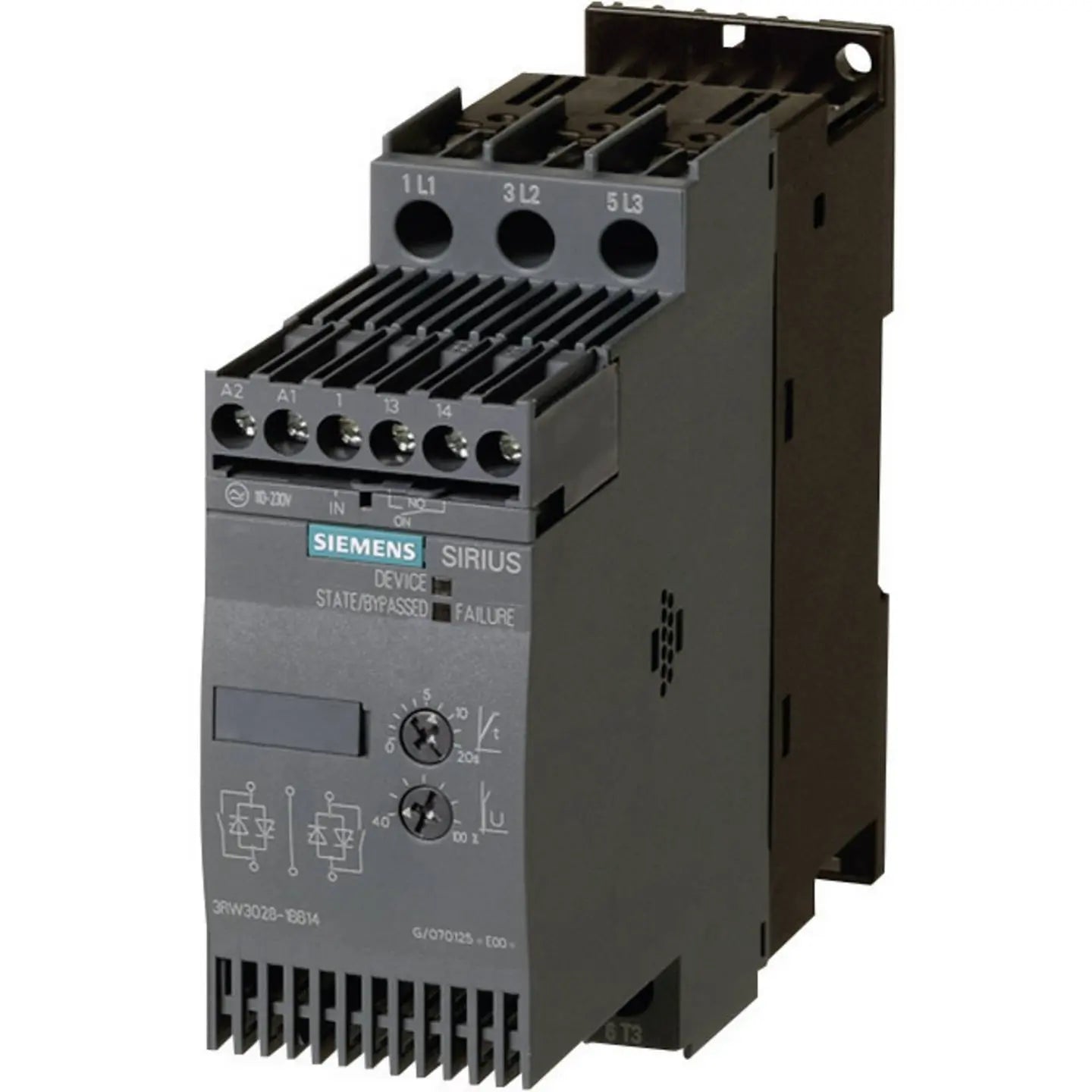 B-Ware Siemens Sanftstarter Motorstarter 3 Rw3013 1 Bb14 400 V 1.5 K W 230 V 0.75 K W