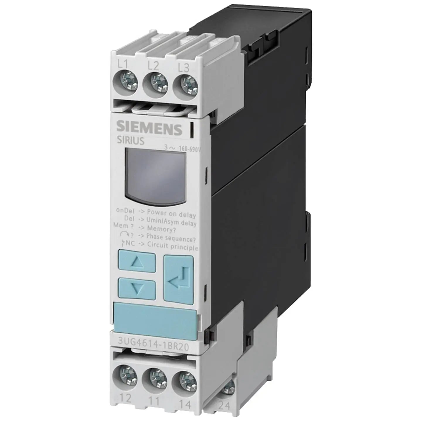 B-Ware Siemens überwachungsrelais Netzrelais 3 Ug4617 1 Cr20 Phasenfolge Phasenausfall