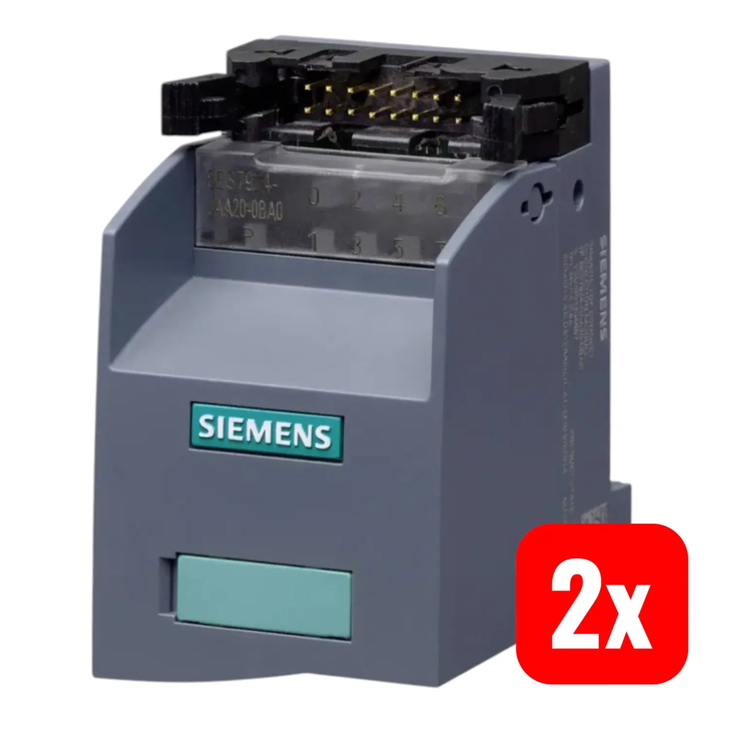 B-Ware Siemens Anschlussmodul Sps Modul 6 Es7924 0 Aa20 0 Aa0 50 V 2 Stück
