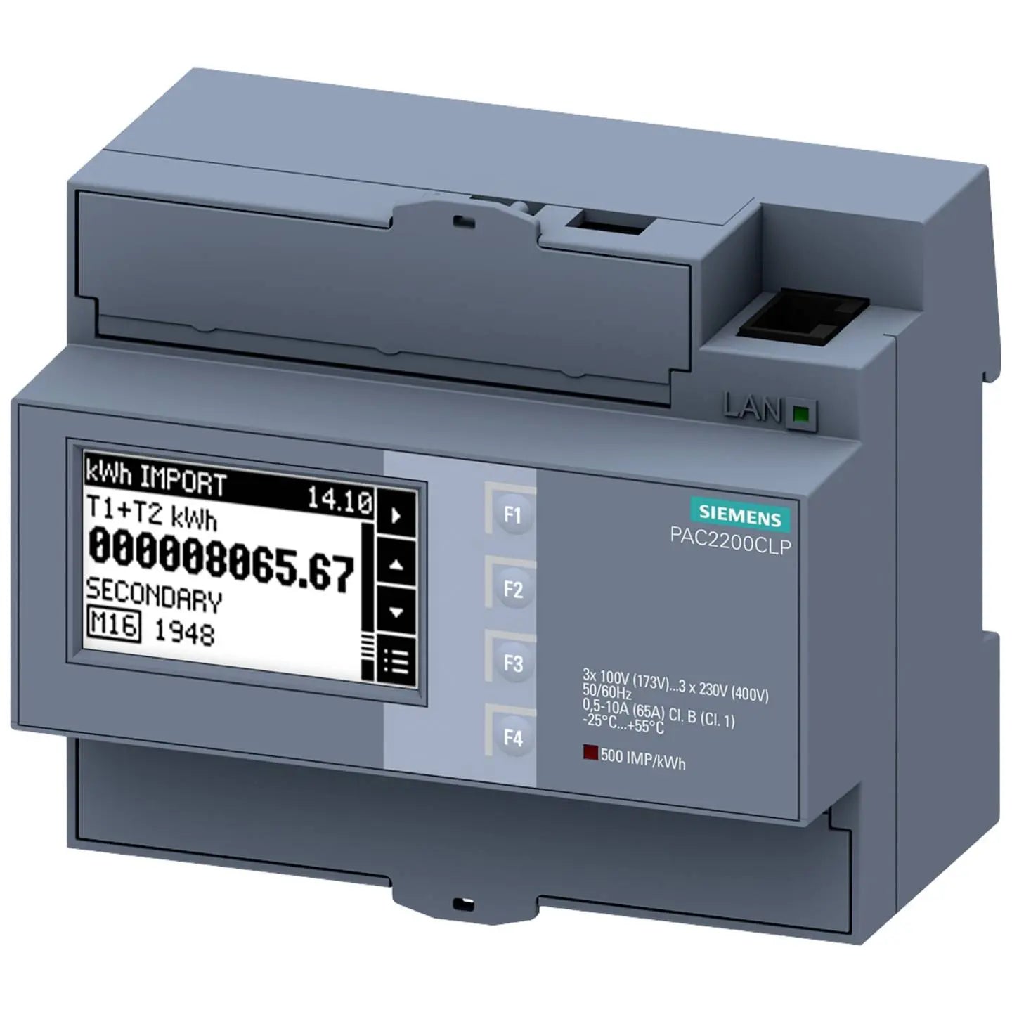 B-Ware Siemens Messgerät Zähler Energiekosten Stromzähler Verbrauchsmessgerät 7 Km2200