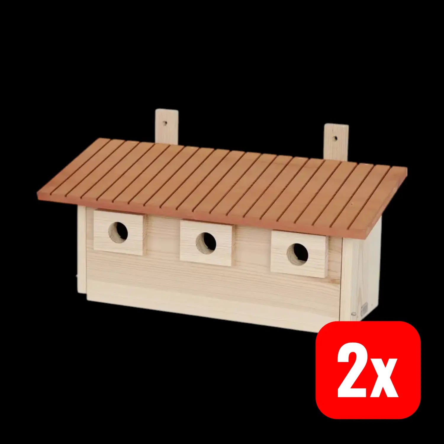 B-Ware Siena Garden Nistkasten Vogelhaus Spatzen Reihe Nestperle Paula Kiefer 2 Stück