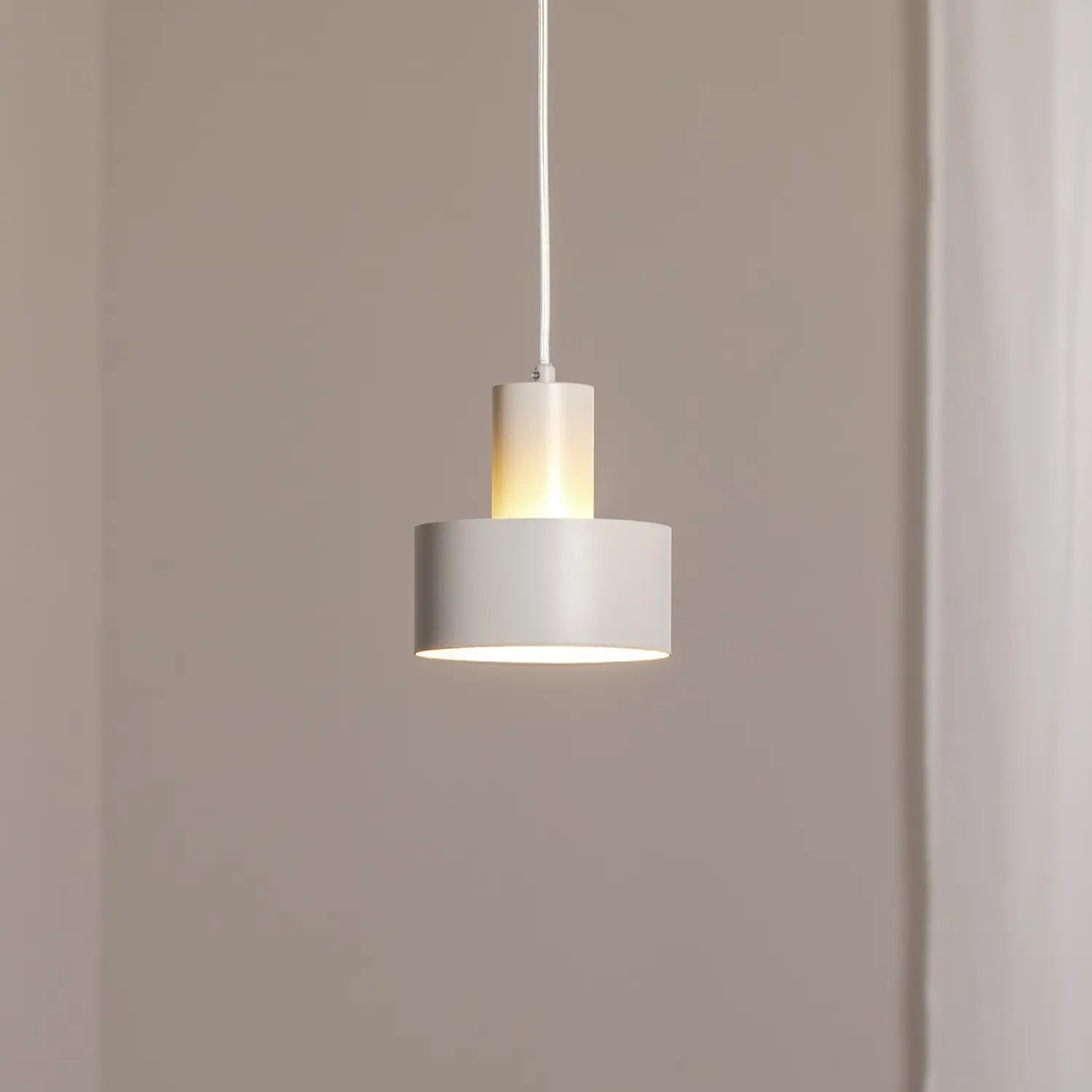 B-Ware Sigma Hängeleuchte Pendelleuchte Lampe Rif S Taupe 1 Flammig ø 15 Cm Stahl