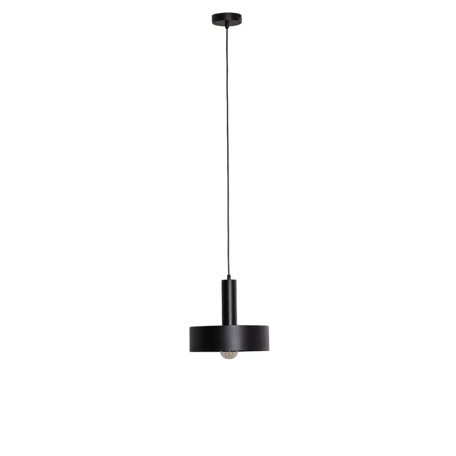B-Ware Sigma Hängeleuchte Pendelleuchte Vitrum Lampe Rund ø27cm Schwarz Siehe Text