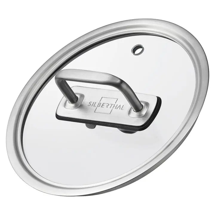 B-Ware Silberthal Glasdeckel Topf Deckel Bratpfanne Kochdeckel Borosilikatglas 2 Stück