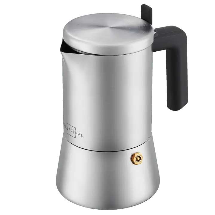 B-Ware Silberthal Espressokocher Kaffeebereiter Espresso Edelstahl 6 Tassen Silber