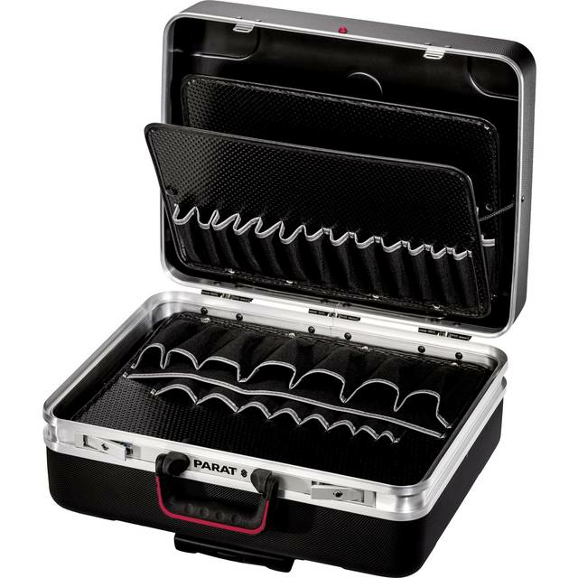 B-Ware Parat Trolley Koffer Unbestückt 33l Silver King Size Roll Xl Werkzeugkoffer