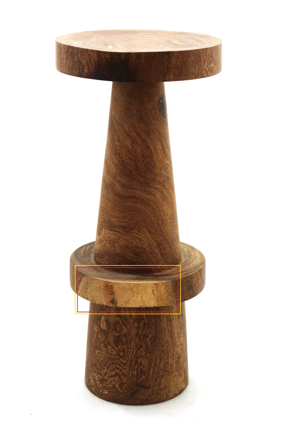 C-Ware Pols Potten Barhocker Hocker Simple Holz Barstuhl Fußablage 74cm Siehe Text/Foto