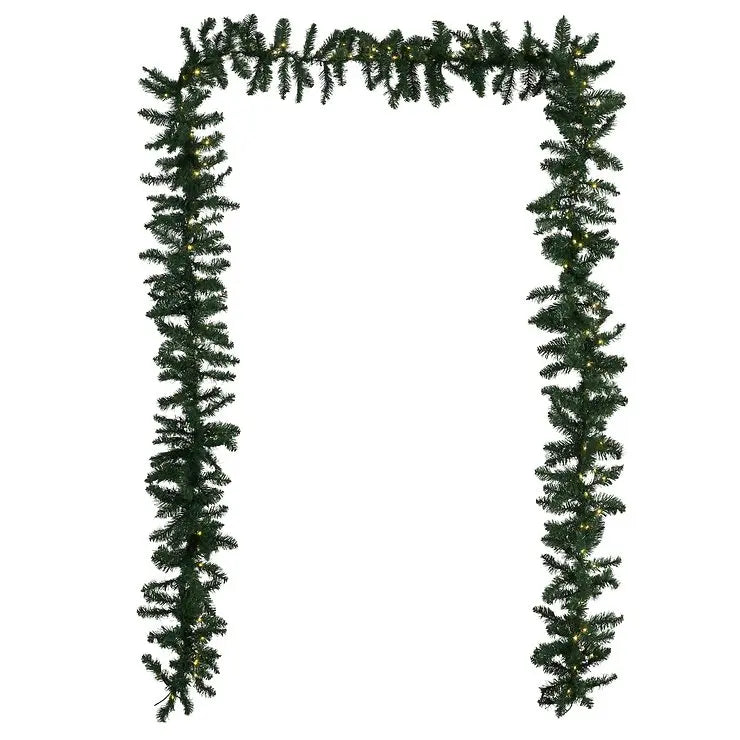 B-Ware Sirius Led Girlande Anton Mit Timer Weihnachtsgirlande Dekogirlande 150 Led Grün
