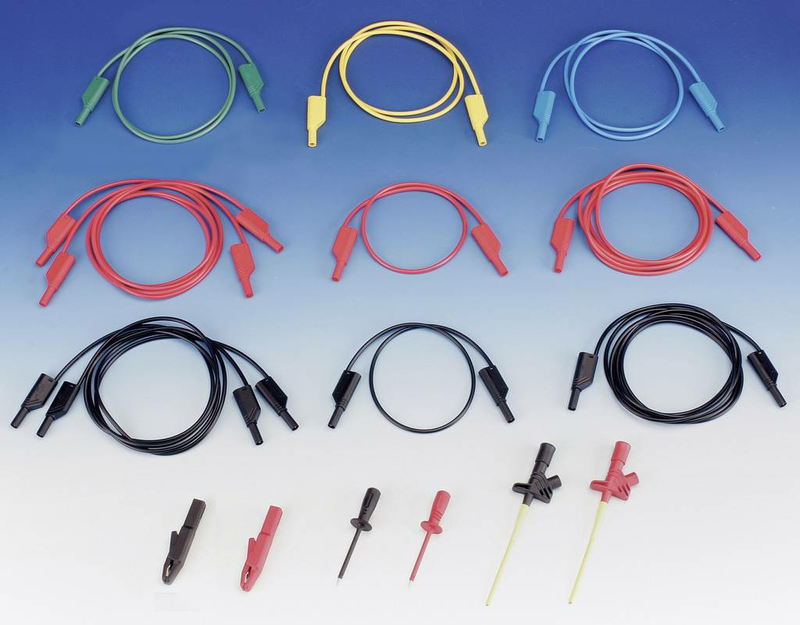 B-Ware Sks Hirschmann 935980411 Sicherheits Messleitungs Set Lamellenstecker Prüfspitze