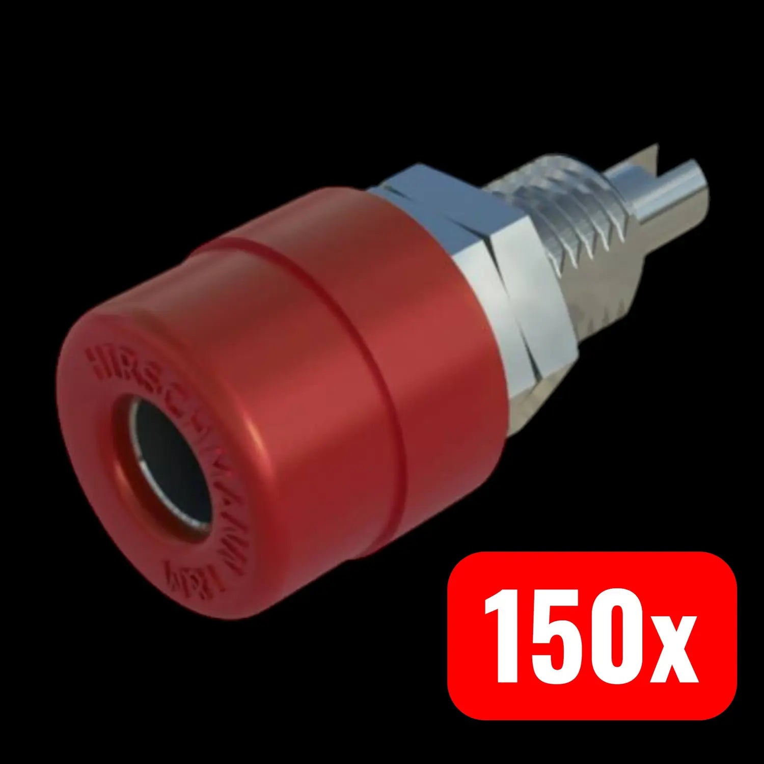 B-Ware Sks Hirschmann Laborbuchse Bananenstecker Kupplung Sicherheitsbuchse 150 Stück