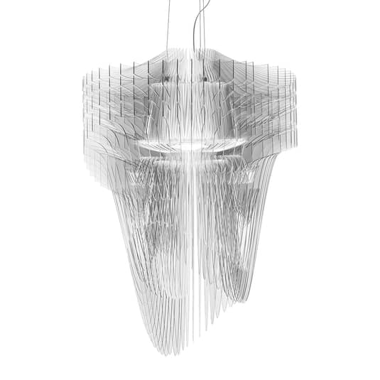 B-Ware Slamp Aria S Hängeleuchte Deckenlampe Pendelleuchte Deckenlampe Klar ø 50 Cm
