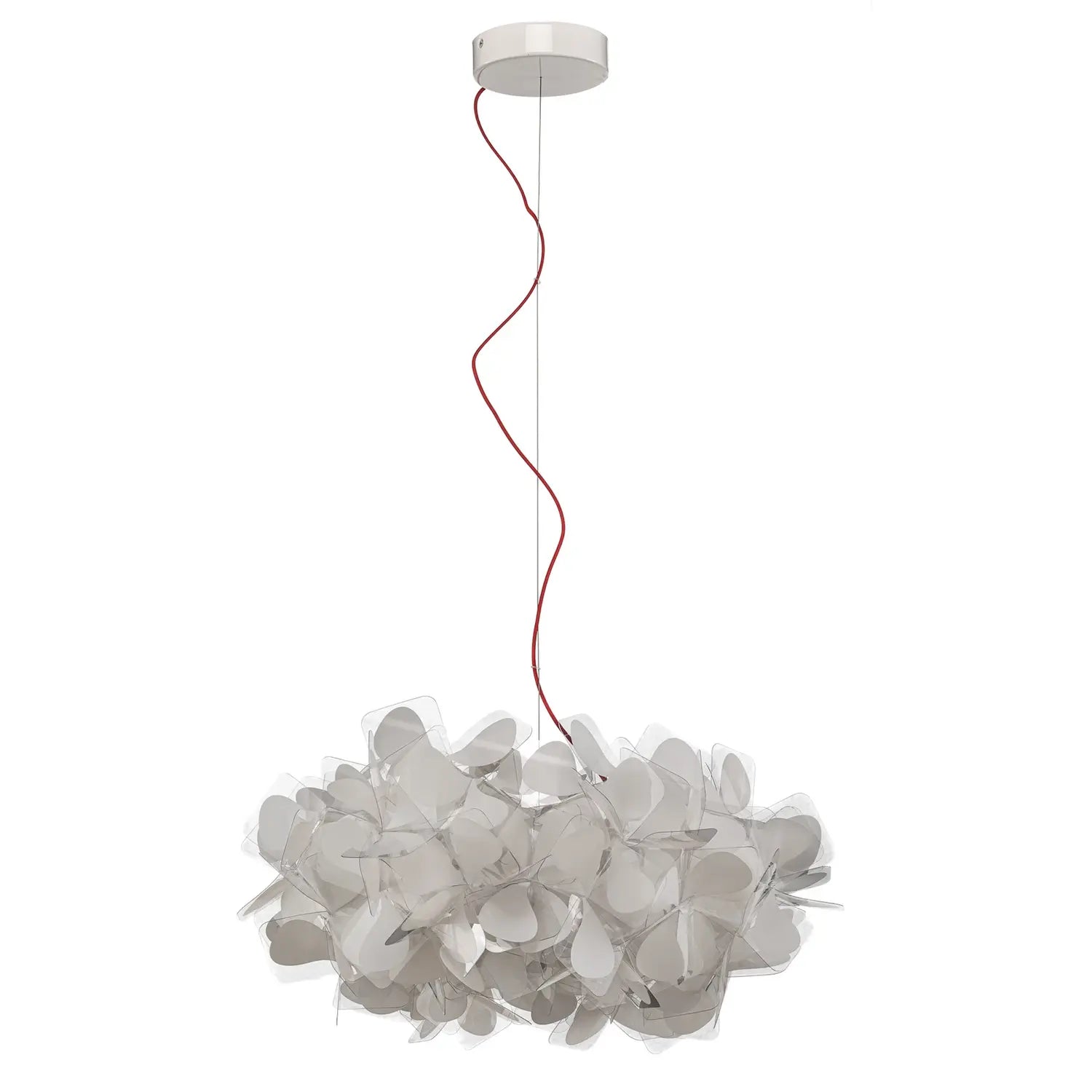 B-Ware Slamp Hängeleuchte Clizia Mama Non Mama, ø53cm, Weiß/Rot Siehe Text/Foto