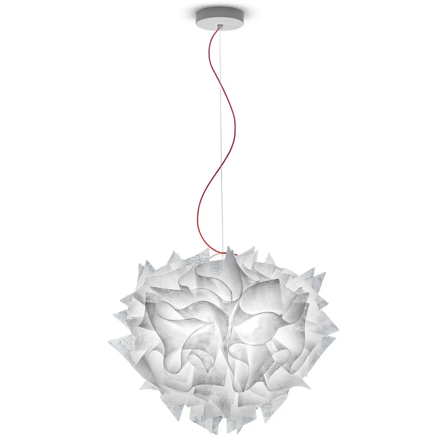 B-Ware Slamp Pendelleuchte Hängelampe Veli Couture Weiß Opalflex