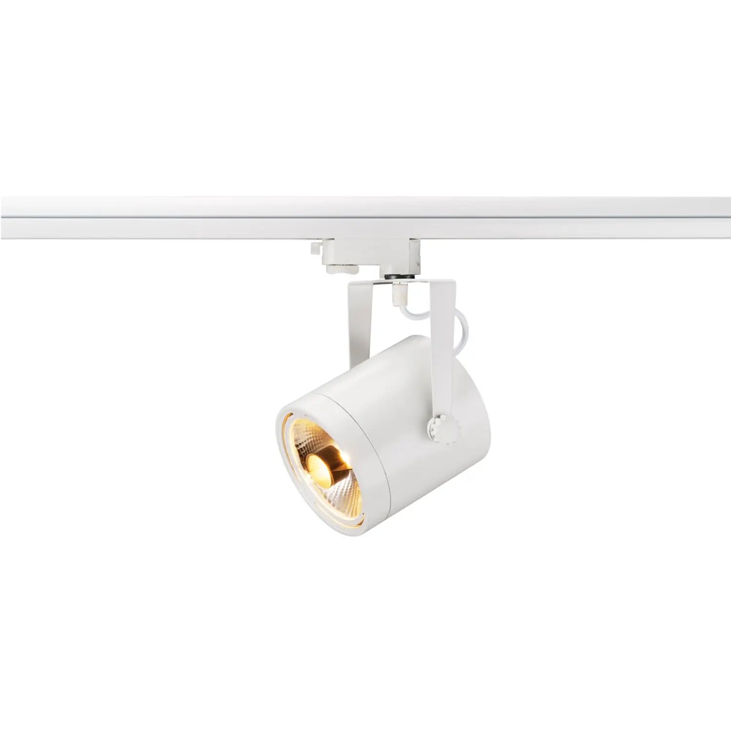 B-Ware Slv Strahler Spot Euro Für 3 Phasen Schiene Mit Adapter Weiß Strahler Es111