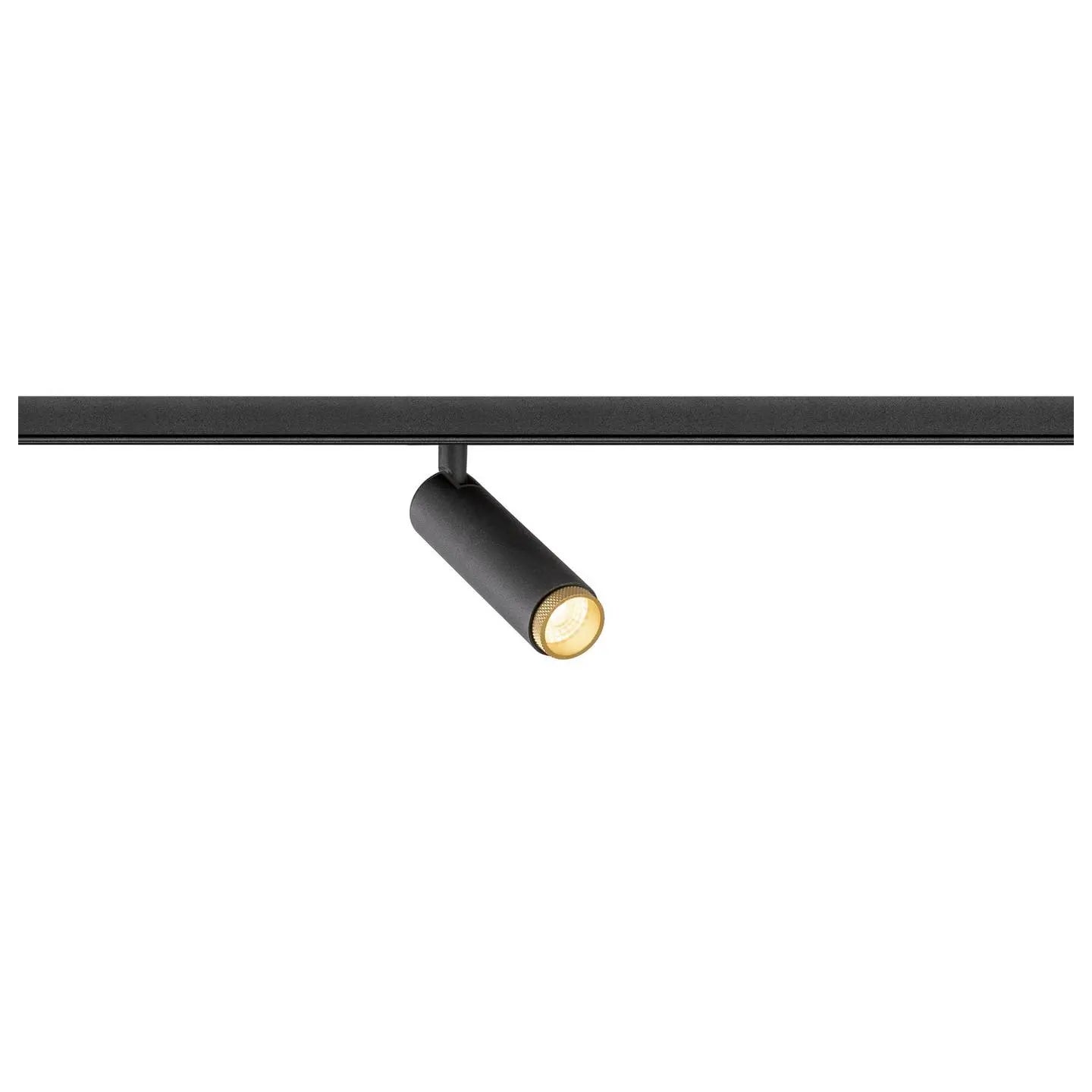 B-Ware Slv Grip! S Spot Leuchte 48 V Zylindrisch 3000 K 9,8 W Schwarz Schienenstrahler