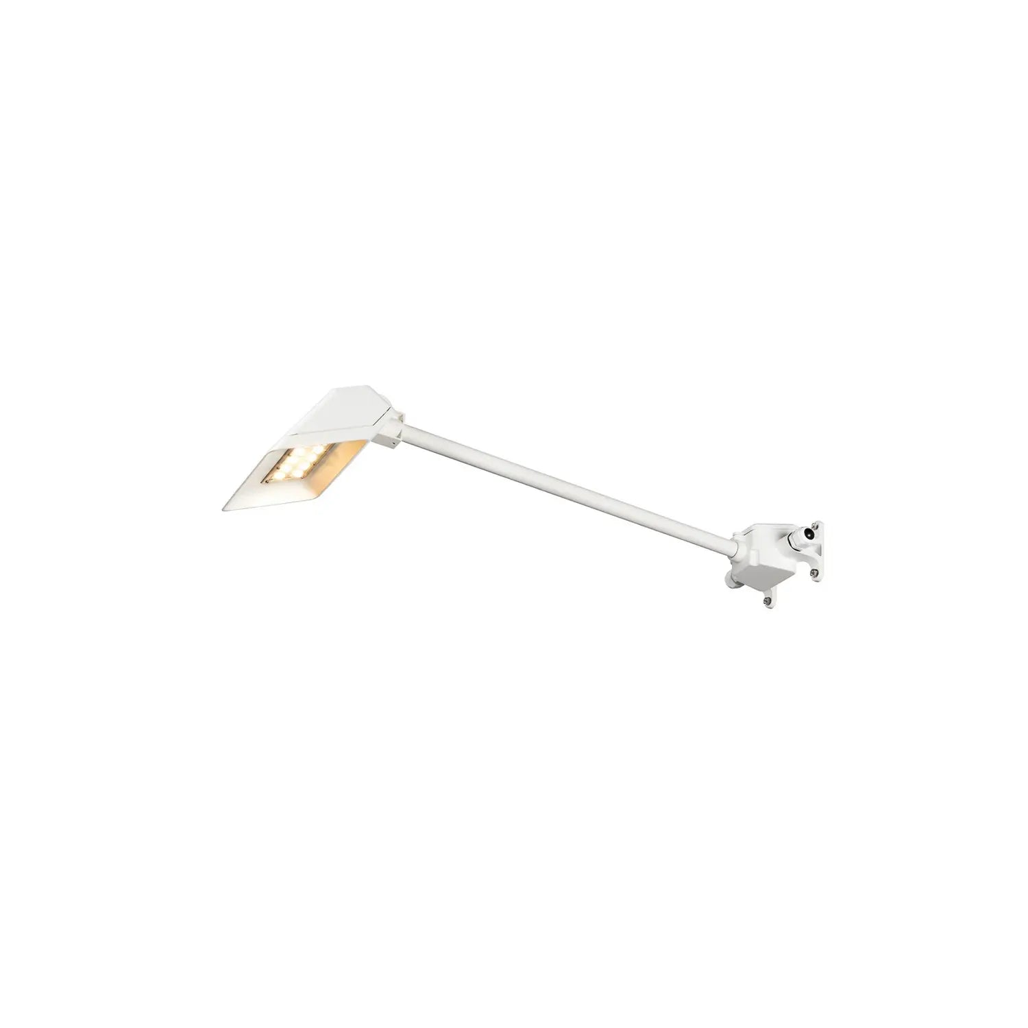 B-Ware Slv Wandlampe Wandleuchte Led Today Pro Aluminium Weiß Displayleuchte Ausleger