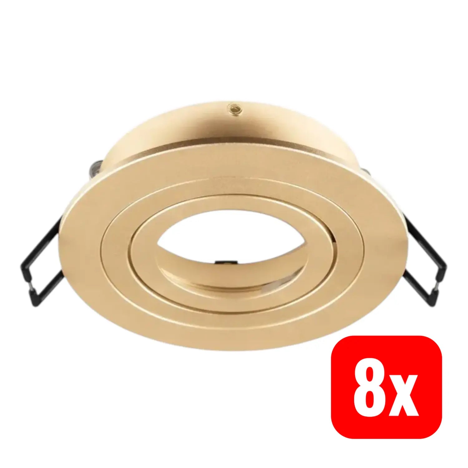 B-Ware Slv New Tria 75 1007344 Rot Gold Einbaustrahler Deckeneinbau Licht Rund 8 Stück