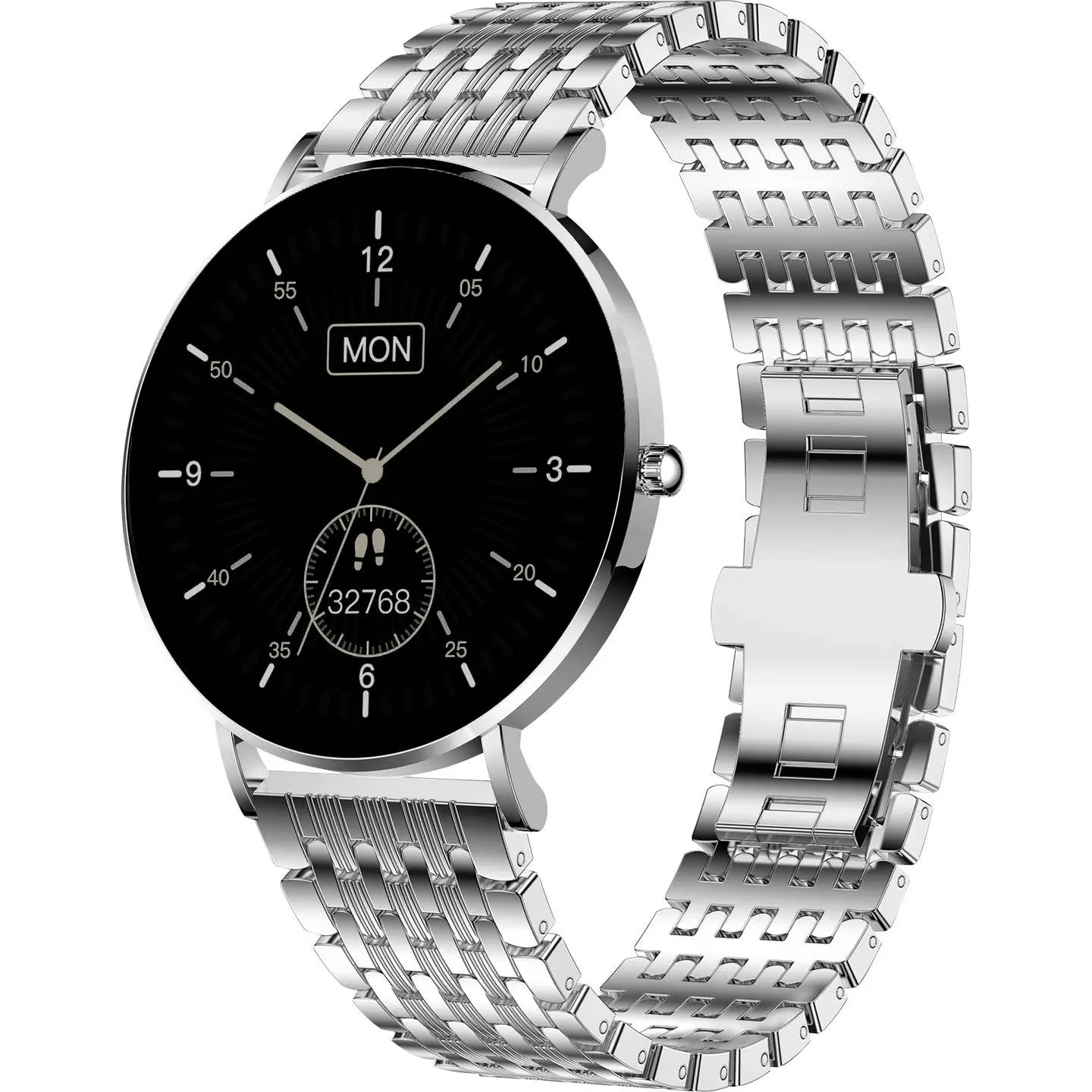 B-Ware Xcoast Siona 2 Smartwatch Armbanduhr Fitnessuhr Silber Damen Uhr