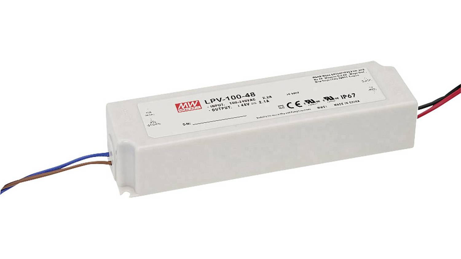 B-Ware Mean Well Lpv 100 12 Led Trafo Konstantspannung 102 W 0 8.5 A 12 2 Stück