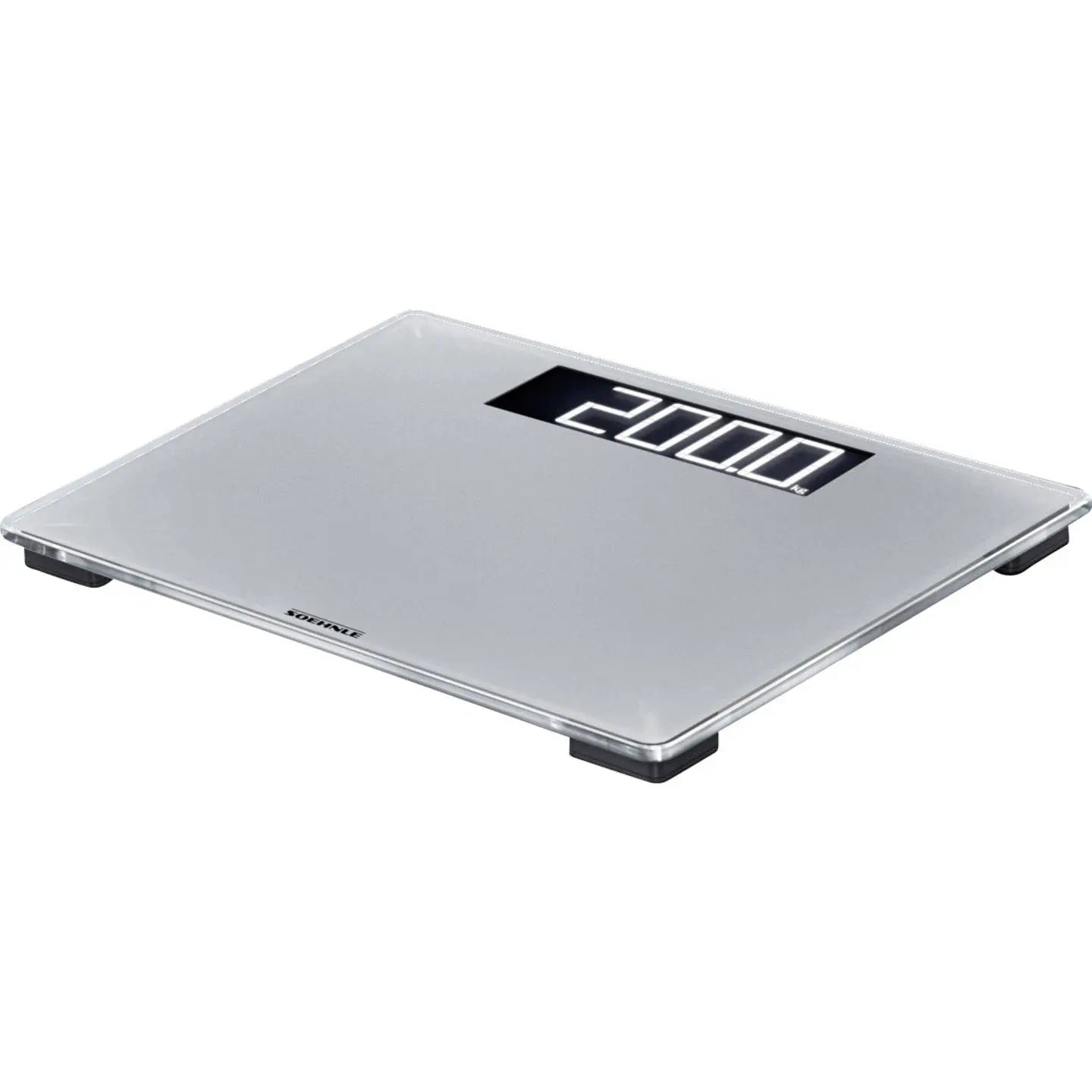 B-Ware Soehnle Comfort 600 Personenwaage Waage Digital Silber Gewichtsanzeige