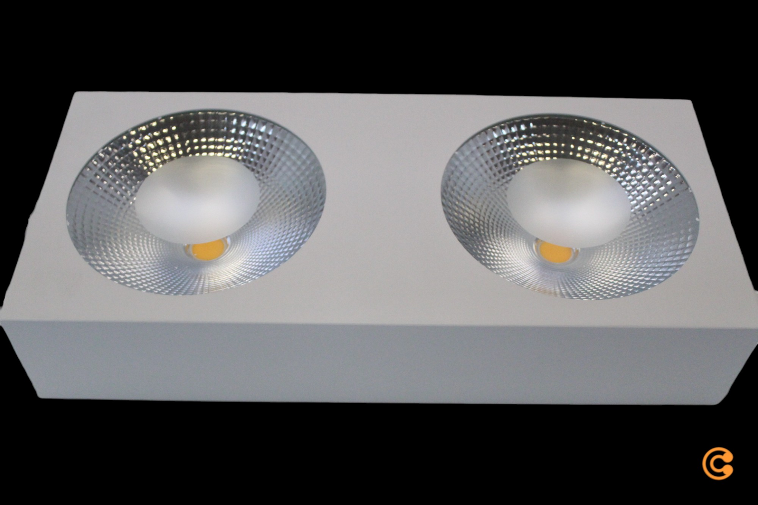 B-Ware Lampenwelt Sonja 2 Fl. Led Deckenlampe Weiß Easydim Deckenlampe Lampe Leuchte