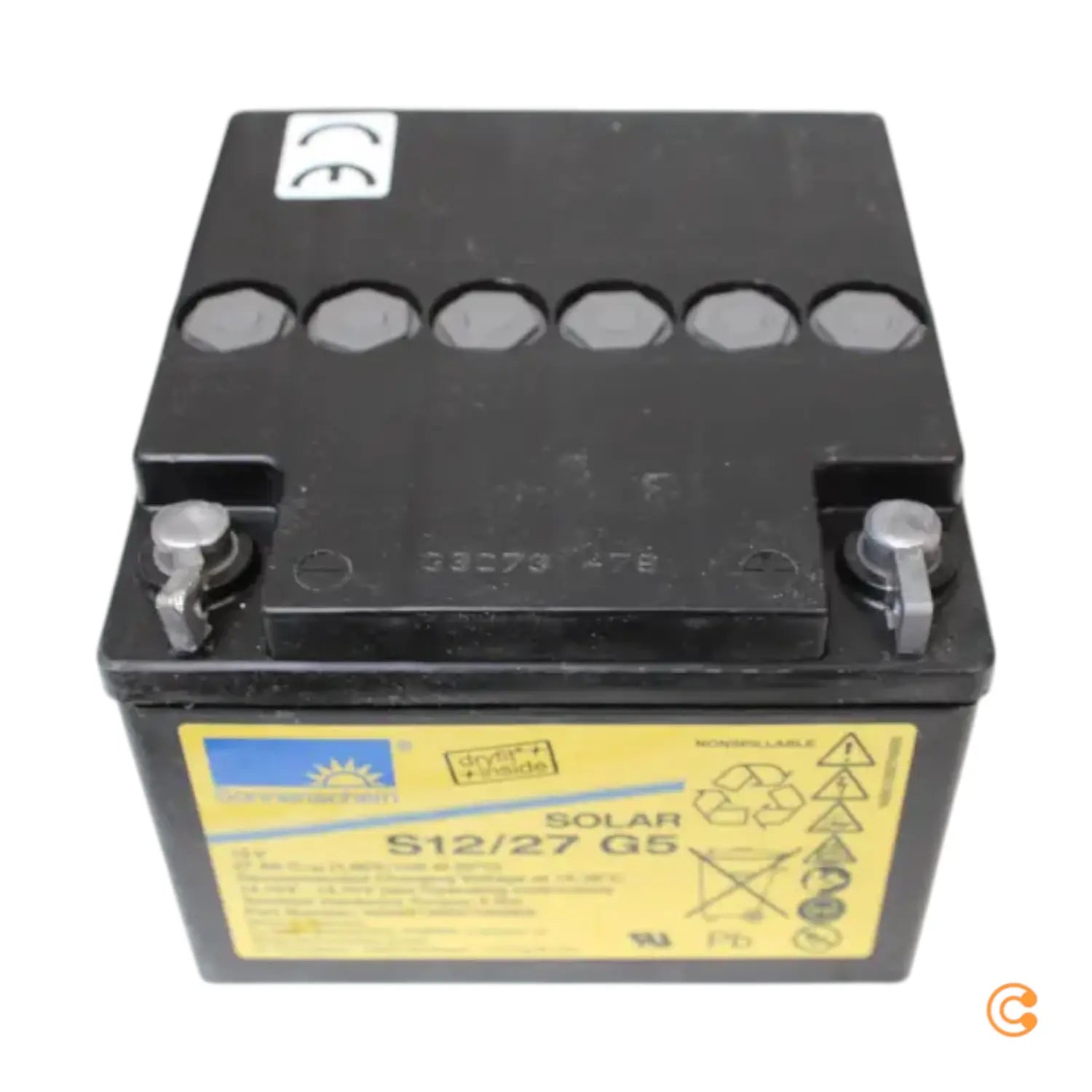 B-Ware Gnb Sonnenschein Dryfit S12/27 G5 Ngso120027 Hs0 Ba Solarakku 12 V Siehe Text/Foto