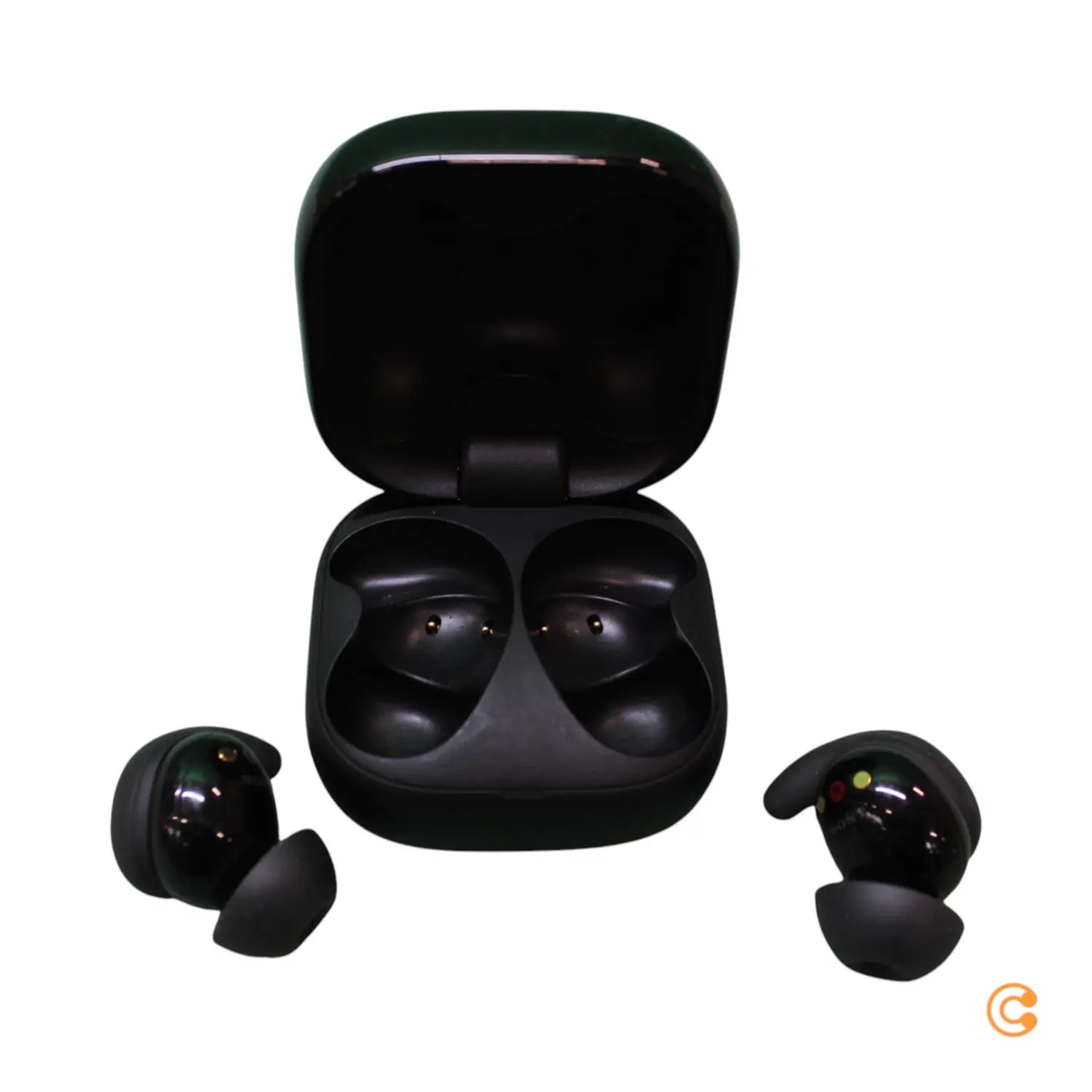 Sony Link Buds Fit In Ear Kopfhörer Bluetooth Schwarz Noise Cancelling Ladecase B-Ware