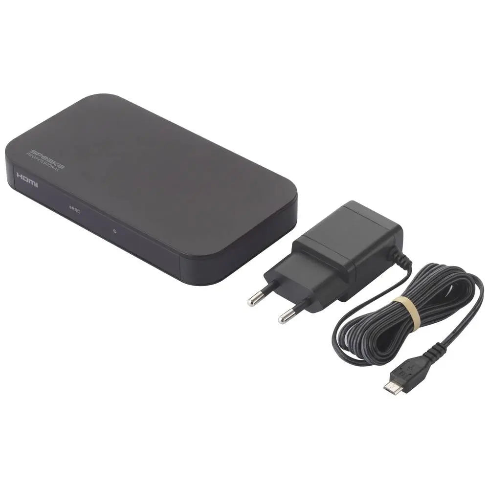 B-Ware Spea Ka Professional Audio Extraktor Konverter Hdmi Adapter E Arc Schwarz Audio