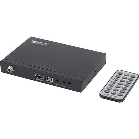 B-Ware Spea Ka Professional Sp Hds Qmv100 4 Port Hdmi Quad Multi Viewer + Fernbedienung