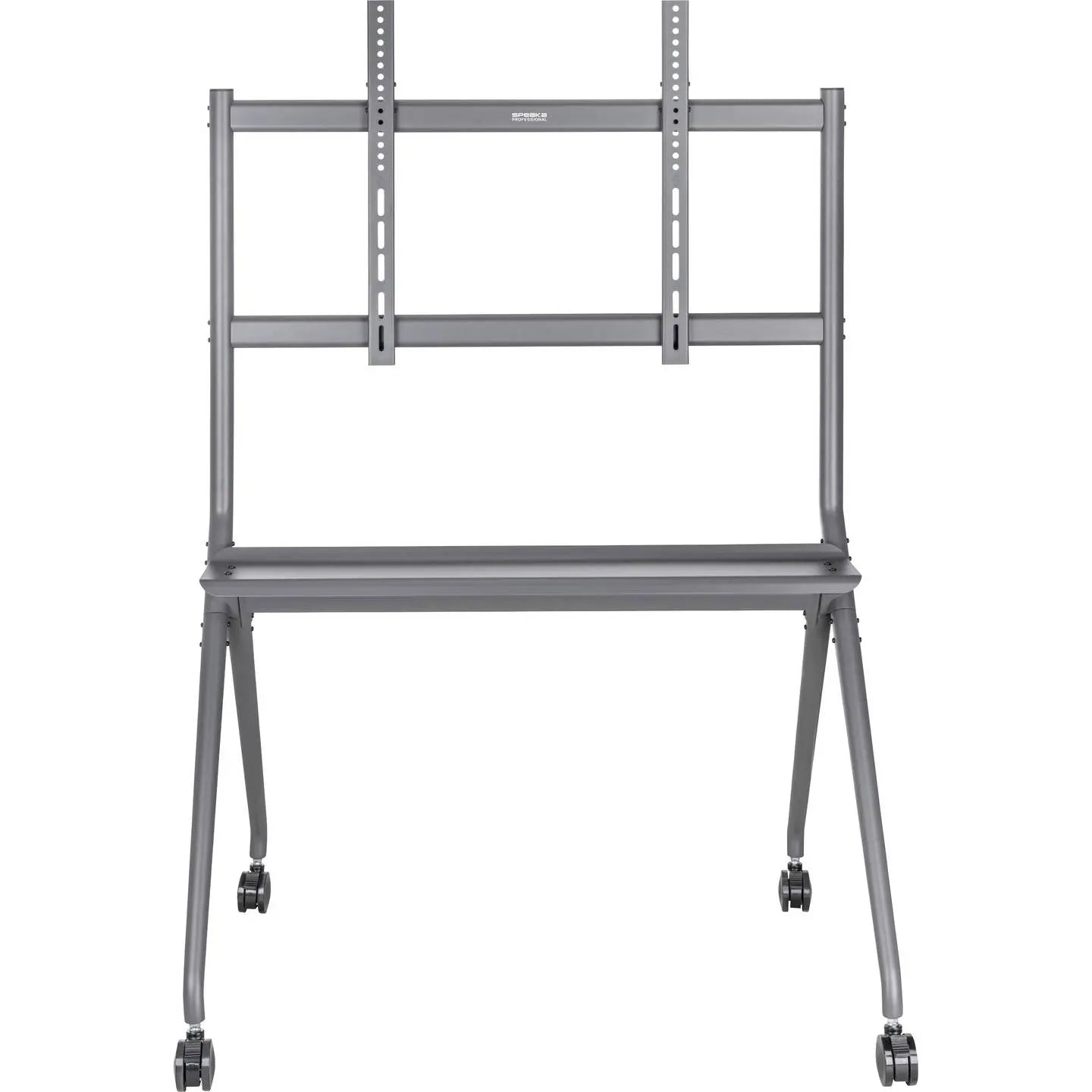 B-Ware Spea Ka Professional Tv Rollwagen Bodenständer Tv Wagen Höhenverstellbar Grau