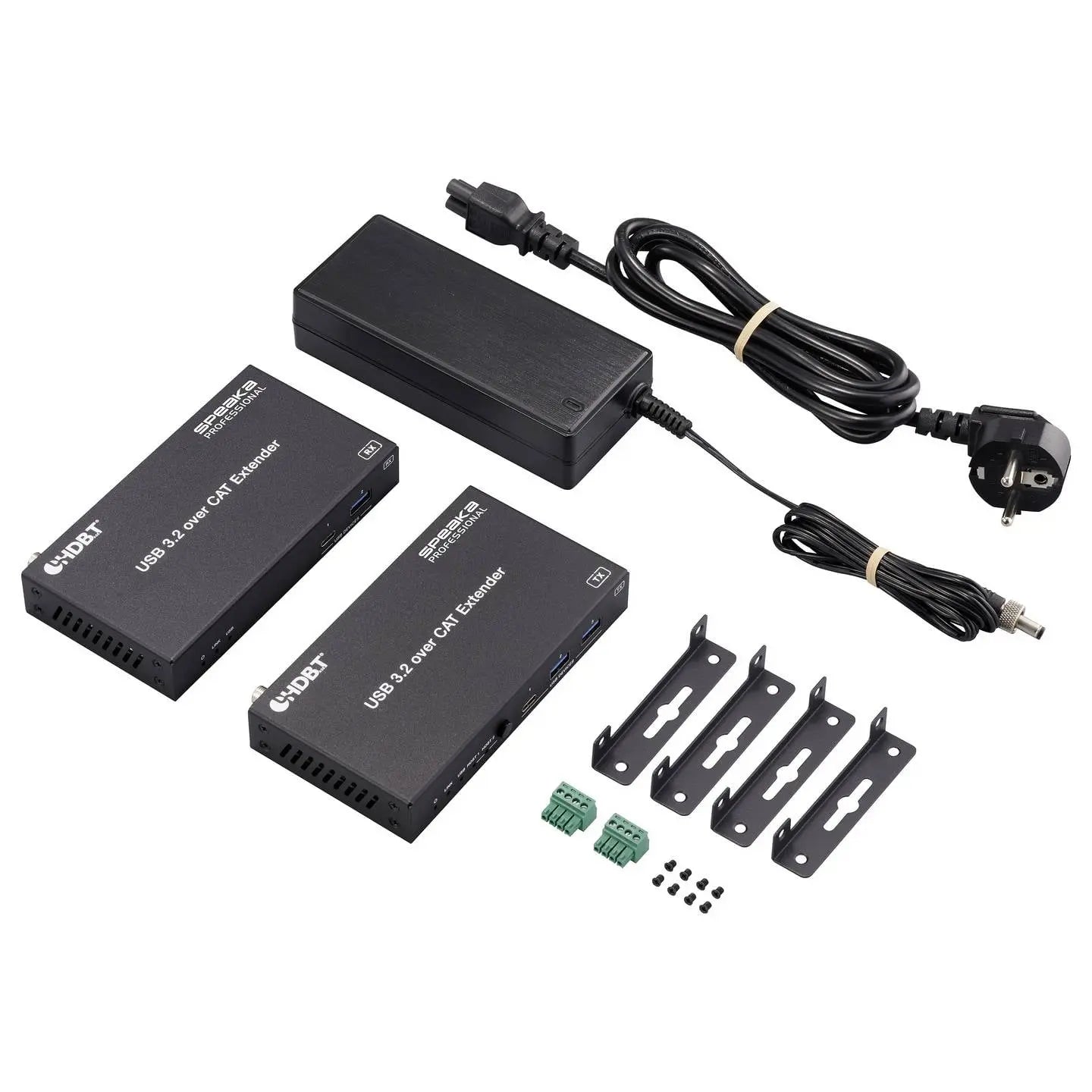 B-Ware Spea Ka Professional Kvm Extender Umschalter Computer Pc Usb Steuerung Schwarz