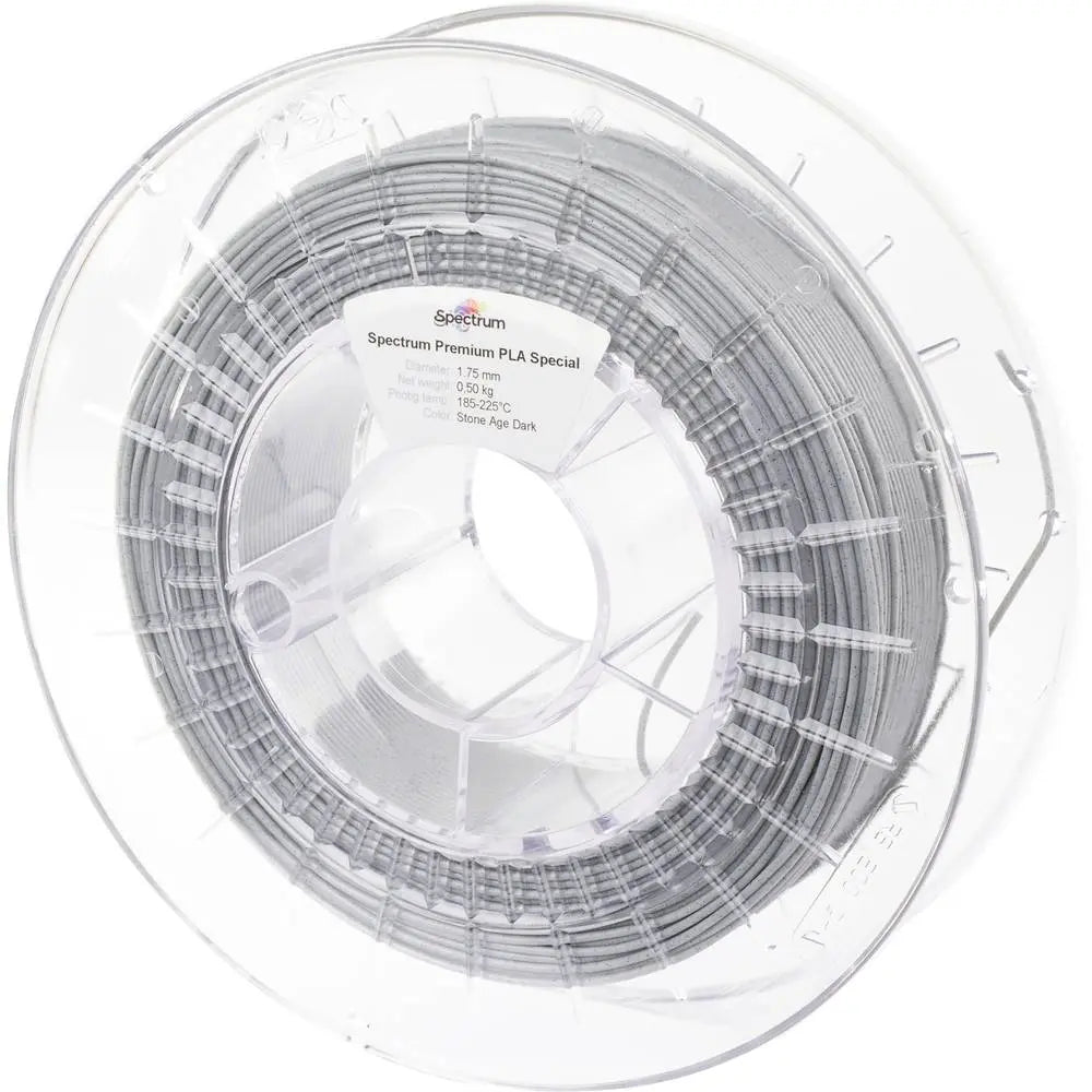 B-Ware Spectrum Filaments Kunststoffdraht Filament Pla Stone Fil Stone Age Dark 2 Stück