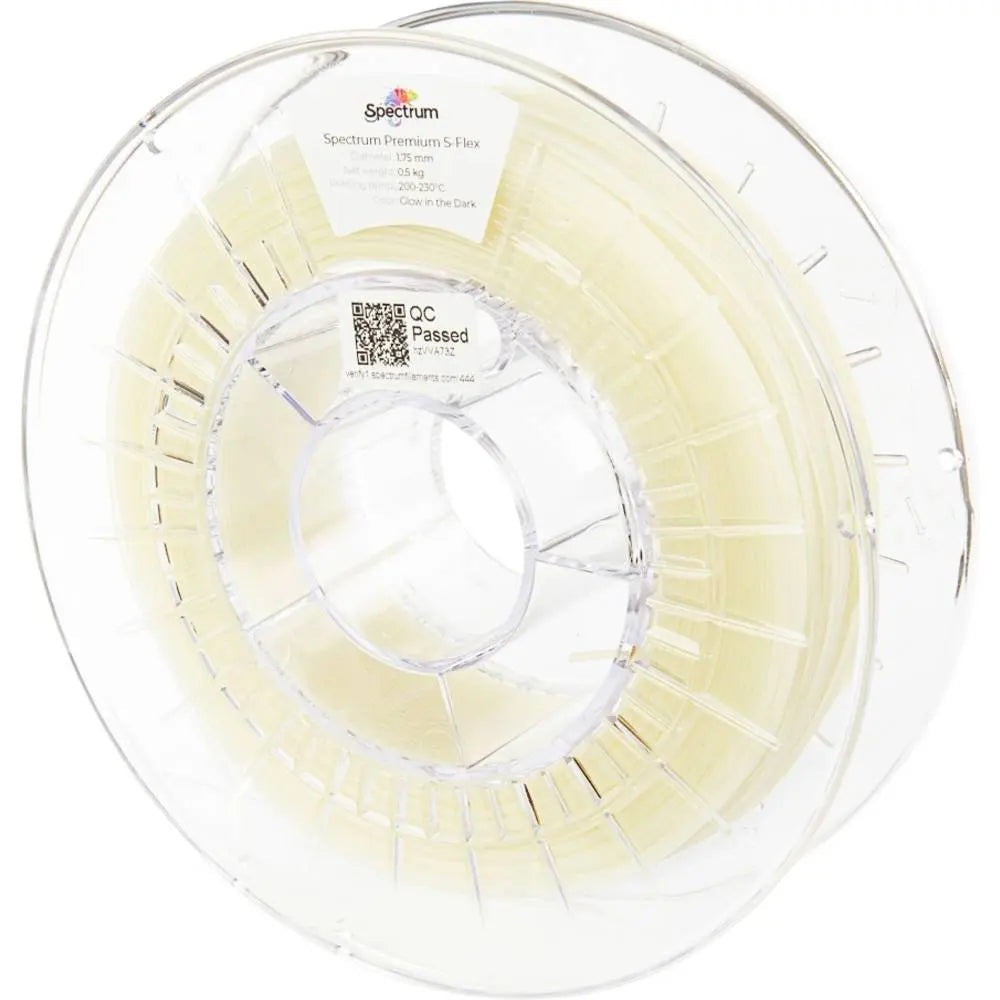 B-Ware Spectrum Filament Druckmaterial Flexibles Filament Glow S Flex 98 A 1.75mm