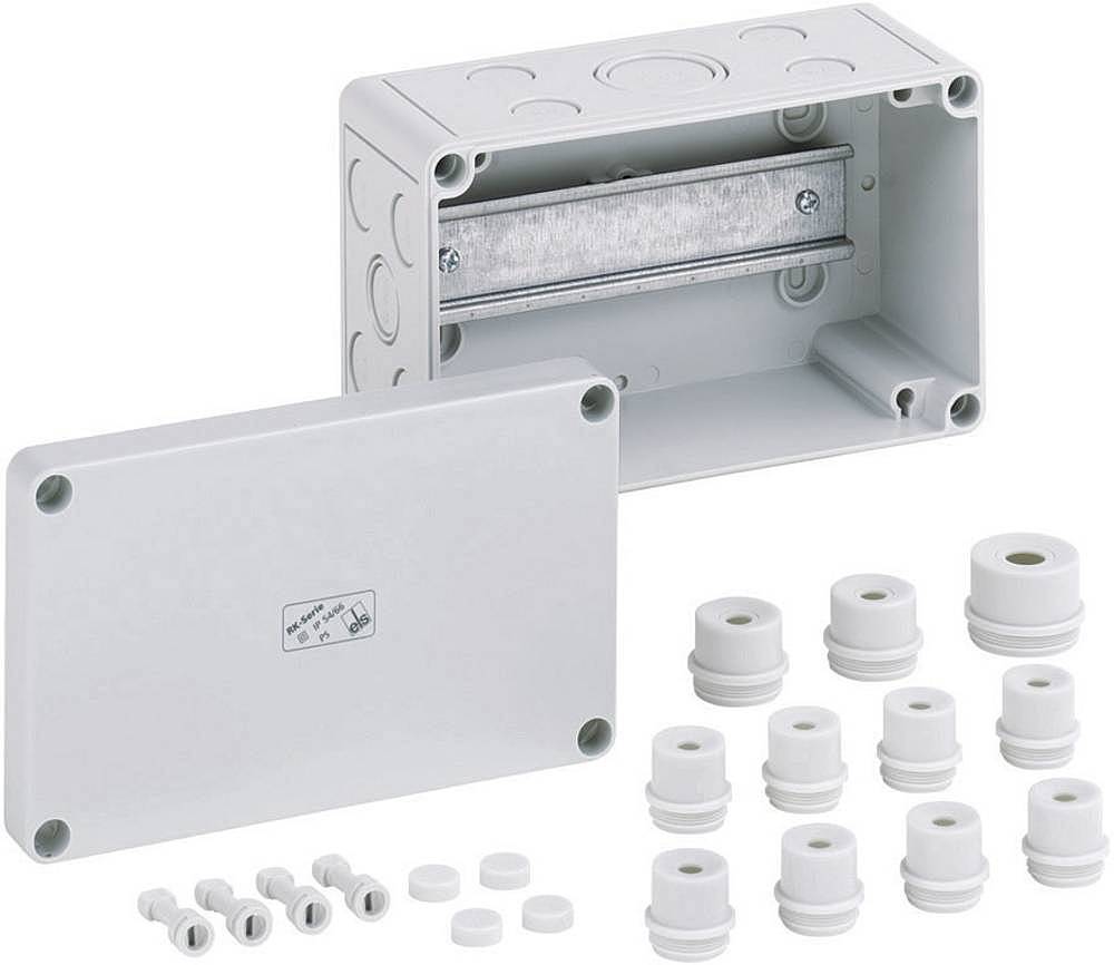 B-Ware Spelsberg Rk Reihenklemmen Gehäuse 110 X 110 X 90 Mm Polystyrol Eps Grau 1 St.