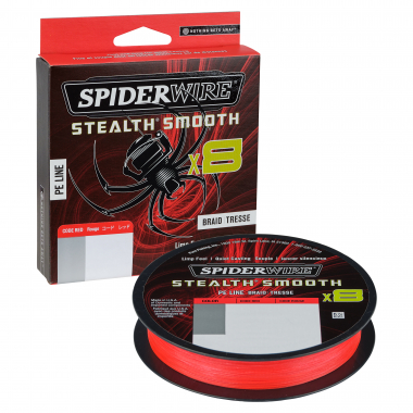 Spiderwire Stealth Smooth 8 (Code Red, 150 m)