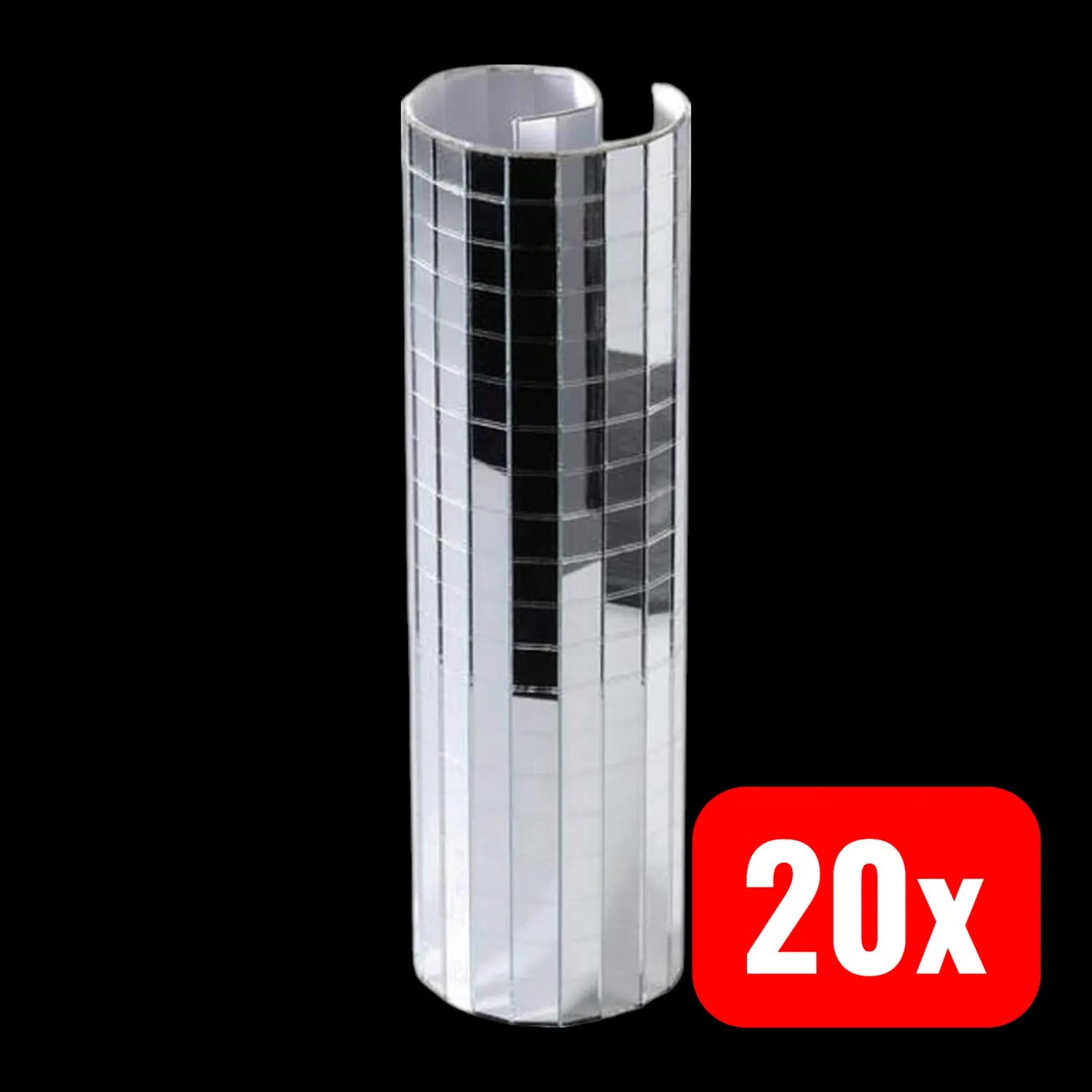 B-Ware Spiegelmatte 400 X 400 Mm Echtglas Dekoration Pro Facette 10x10 Mm 20 Stück