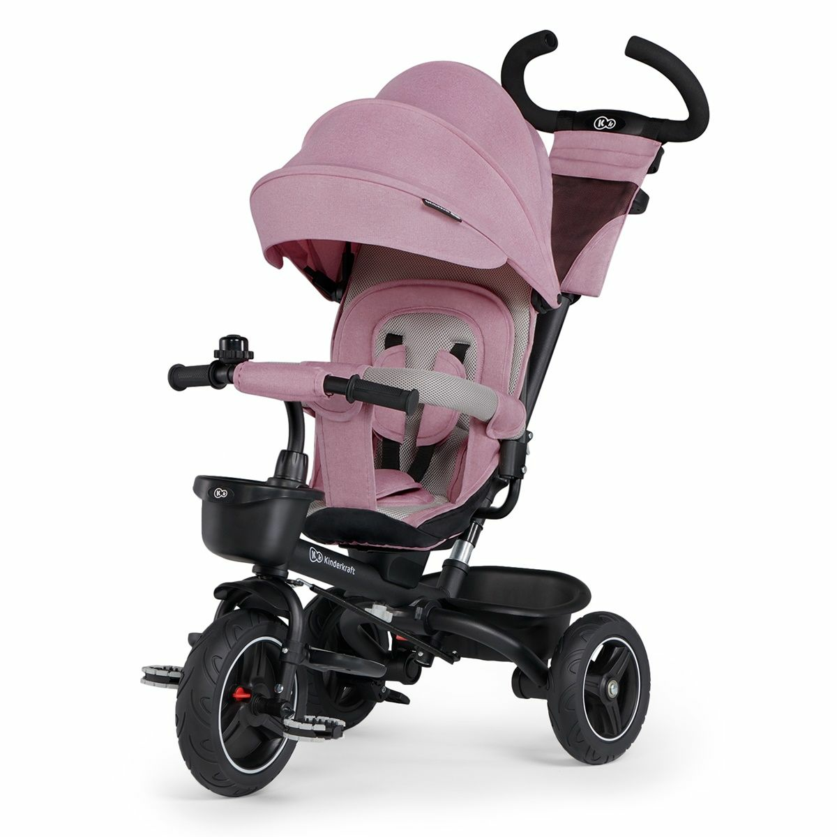 B-Ware Kinderkraft Dreirad Spinstep Rad Kinderrad Trike Ab 9 Monate Mauvelous Pink