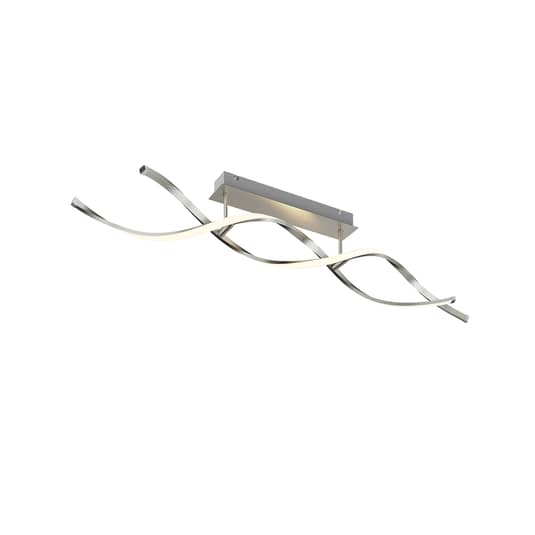 B-Ware Lindby Spiralförmige Led Deckenlampe Kati Deckenlampe Deko Deckenlicht Alu