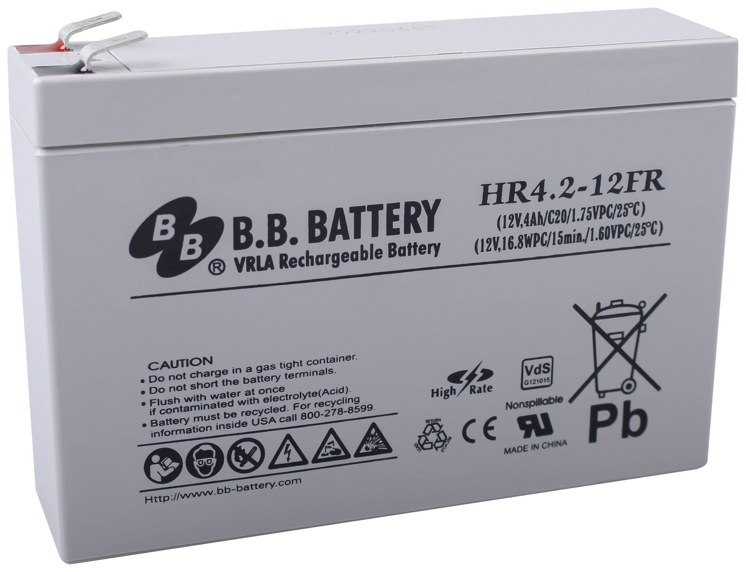 B-Ware Ssb Electronic Sbl4.5 12 Lv0 149456 Bleiakku Blei Akku 12 V 4.5 Ah Blei Vlies Agm